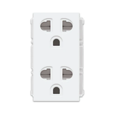 Royu RWO11 Duplex Universal Outlet with Ground & Shutter 15A (Wide) | Royu by KHM Megatools Corp.